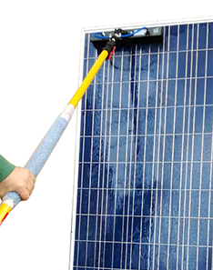 kit per pulizia pannelli fotovoltaici